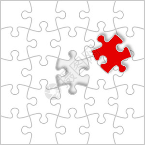 抽象的插图集合背景矢量说明jigsaw拼图图片