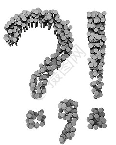 锤打逗号用在白色背景上隔绝的铁钉标点记成字母影响力平头设计图片