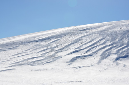 阿尔卑斯山雪后美景图片