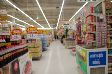 购物超市场景图片