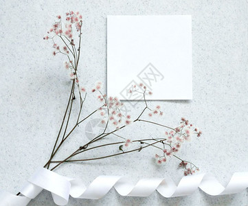 以鲜花最微小风格制作纸条的创造平板设计坦的有创造力爱图片