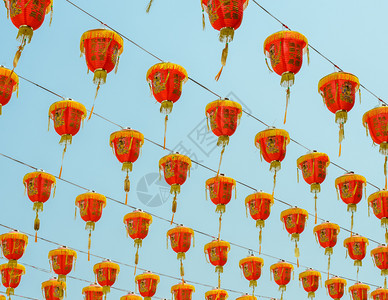 传统灯笼国新年装饰图片