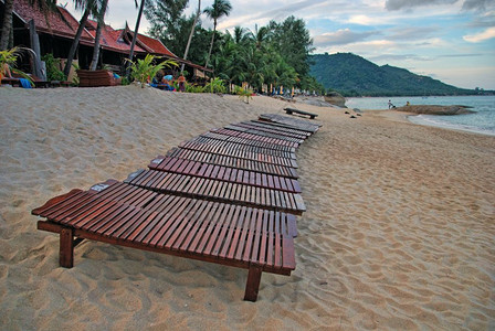 岛207年8月泰国KohSamui的详情夏季热带田园诗般的图片