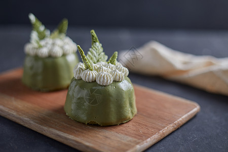 日本人可口由绿茶制成的蛋糕由绿茶制成的蛋糕健康图片