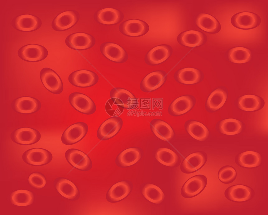 用于医疗设计的血细胞红色矢量背景血细胞贫液体人类图片
