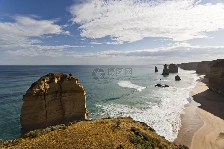 美丽的沿海风景图片