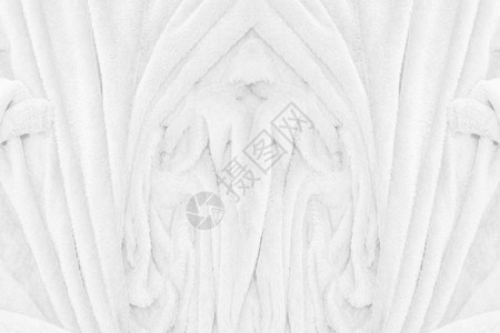 白布纹理背景卷织结构顶视图波浪状的美丽棉布图片