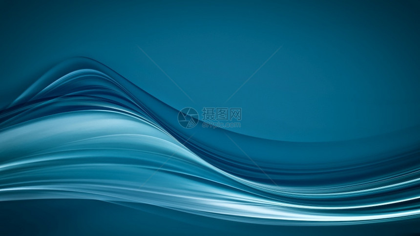 商业抽象蓝背景平滑闪光线的亮抽象蓝色背景动态的介绍图片