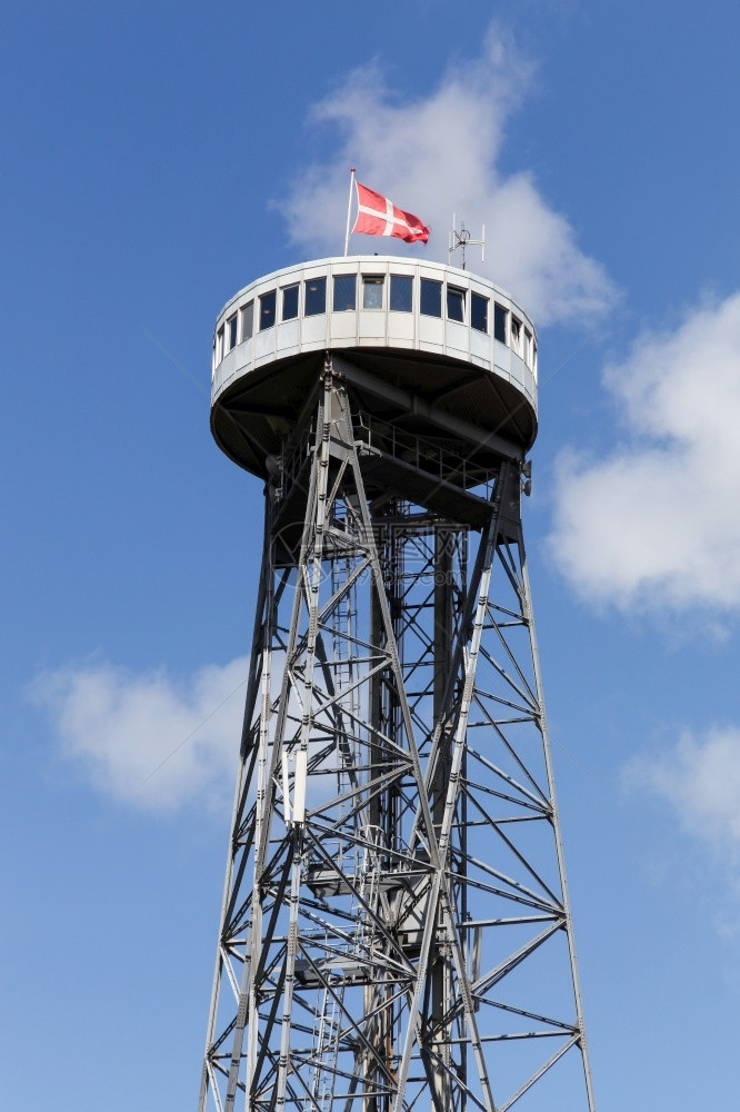 城市的日德兰丹麦Aalborg塔吸引力图片