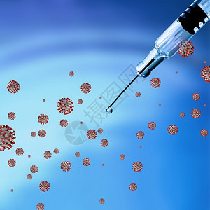 瓦克斯医疗的戳爆发疫苗和Covid19注射器设计图片