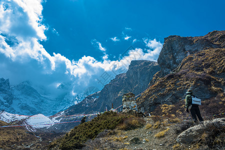 米拉3t喜马拉雅山米拉日巴高清图片