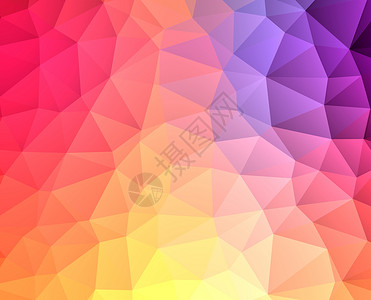 低聚背景多边形或三角抽象颜色背景多边形图案低聚折纸现代的马赛克图片