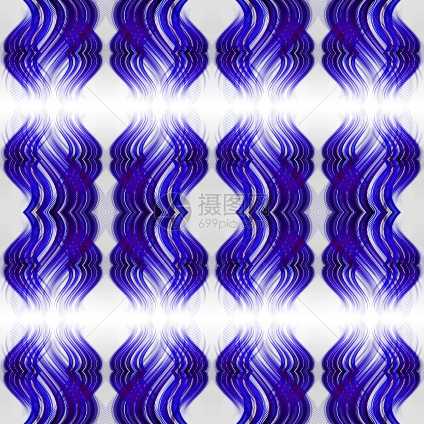 抽象无缝对称几何背景明亮自然颜色清空无缝对称几何背景摘要纺织品光盘波浪图片