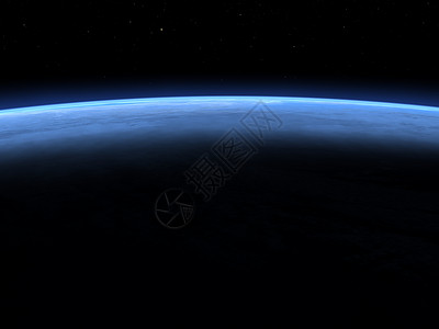 平海古城云大气层由美国航天局3D公司提供的这幅图像元素地球在空间的平线阳光设计图片
