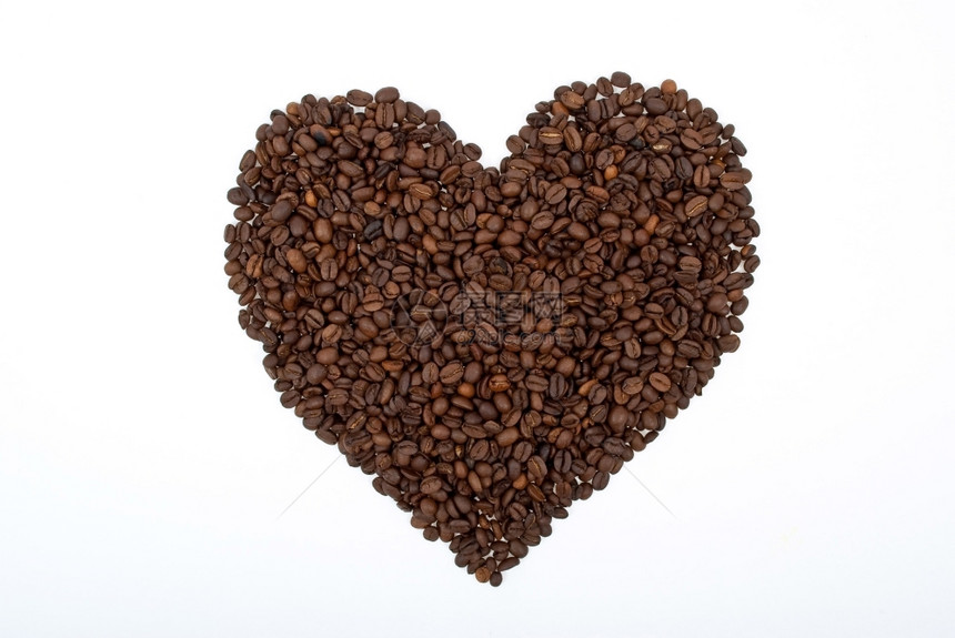 香水农业棕色的咖啡心图片
