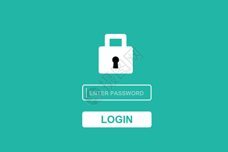 贮存使用权密码登录网络横幅背景安全概念电脑图片