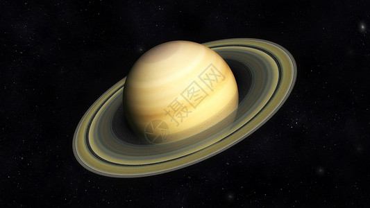 太阳系轨道小说土星的数字插图太阳领域设计图片