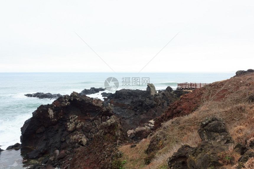 冬季的海洋天空黑色自然图片