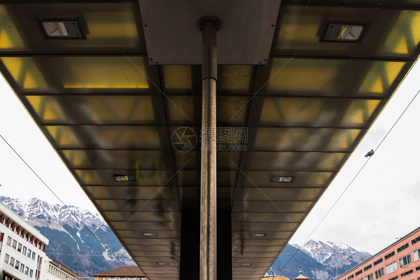 欧洲的部位于奥地利阿尔卑斯山的桥下奥地利人图片