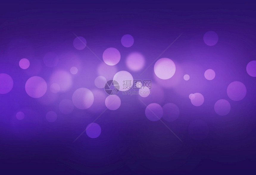 闪光明亮地的紫色bokeh抽象光背景图片