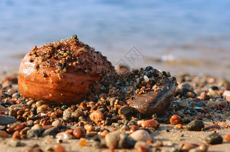 丰富多彩的海石沙和装饰鹅卵海沙和装饰卵海材料颜色图片
