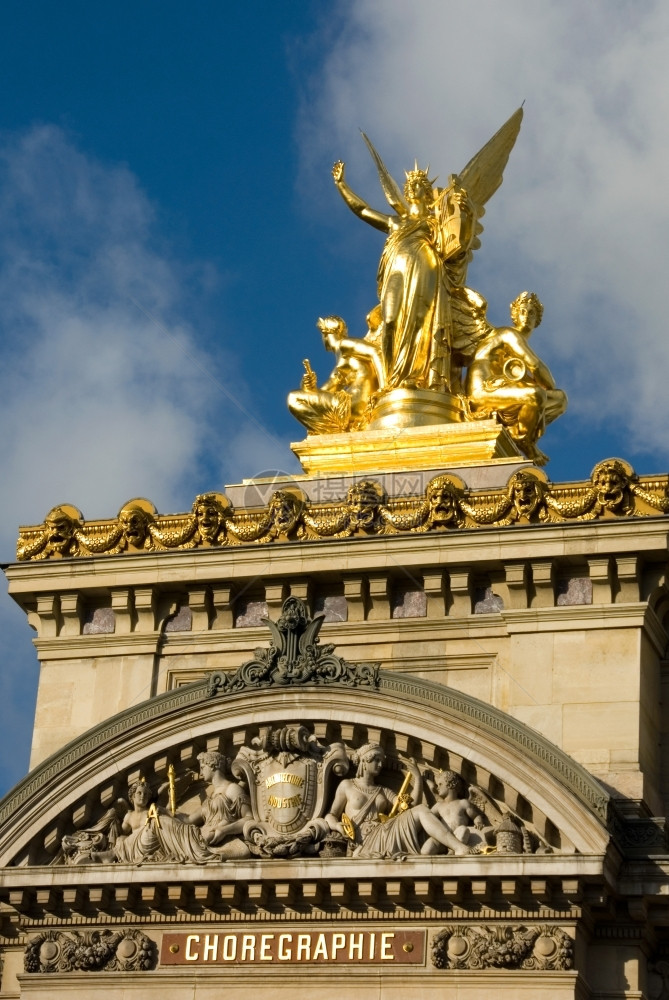 宽慰LrsquoHarmonie雕像法国巴黎歌剧院皇宫雕塑图片