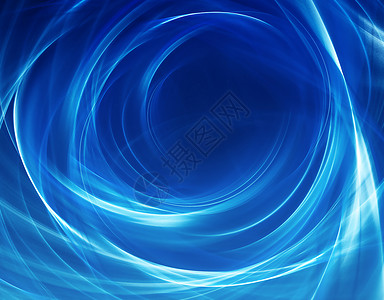 坡度娱乐混乱带平滑线的抽象蓝色背景图片