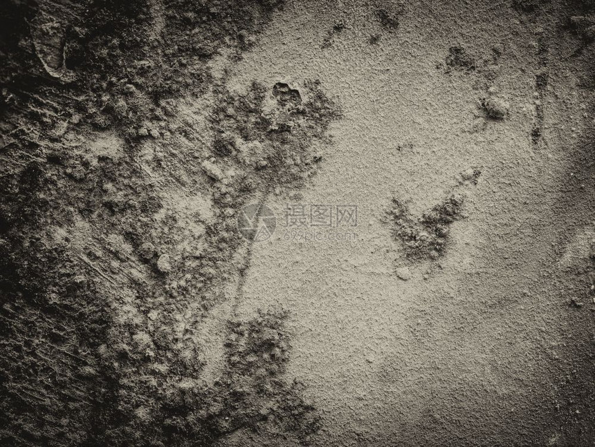 细节黑色和白背景的近身铁板条纹理生锈垃圾摇滚空白的图片