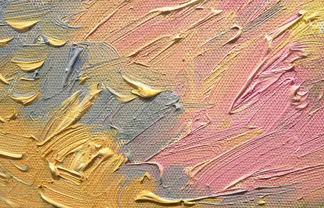 艺术现代的彩虹粘贴色丙烯香粉笔刷抽象背景图片