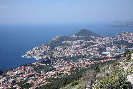 堡垒Dubrovnik克罗地亚得里海人民旅行目的地逃离假期图片