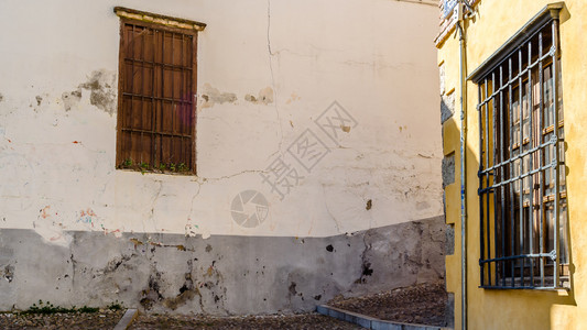 建筑的历史学西班牙南部安达卢西亚州格拉纳达的建筑细节图片