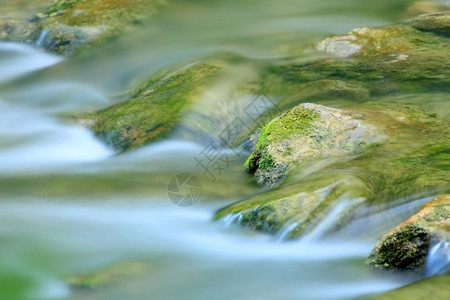 流动自然瀑布山溪黑河克里米亚乌兰风景图片