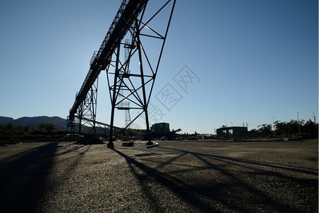 工业的户外地质学煤矿装填设施钢铁基础建图片