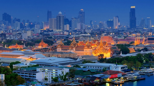 曼谷城市风光图片