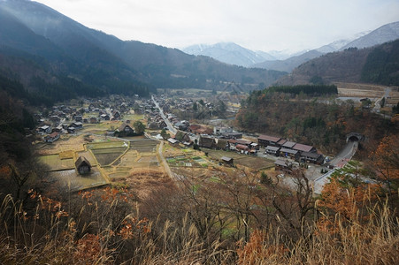 日本乡村风景图片