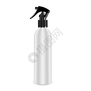 日化喷雾瓶包装塑料空白的高清图片