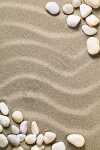 沙滩上的沙子特写图片