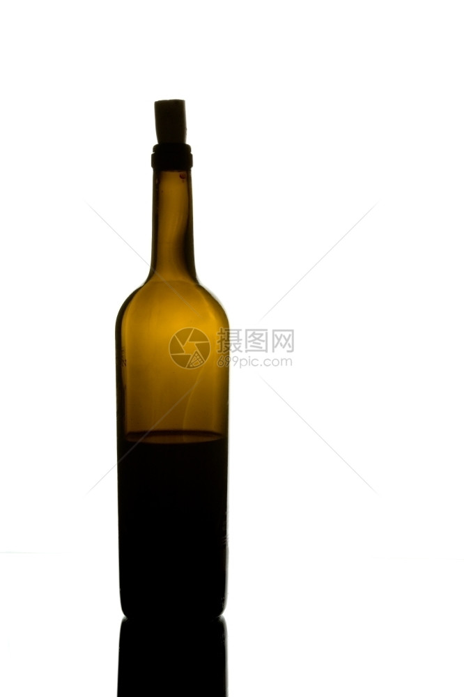 一瓶红酒半透明生活安宁质量图片