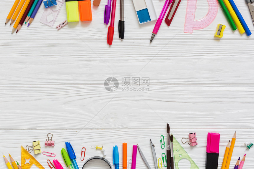 刀具笔记本丰富多彩的笔和铅课程图片