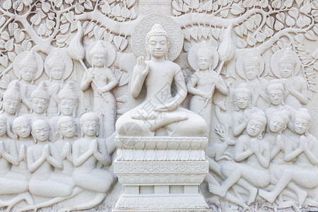 结石古老的雕刻佛教砖石艺术宗教的图片