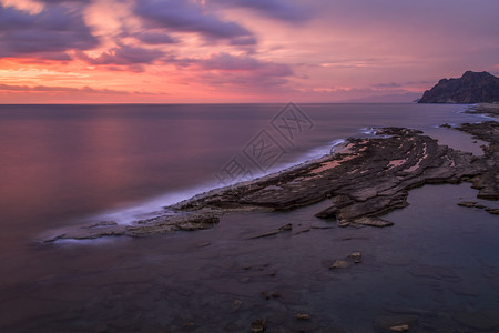 假期多云的墙纸安塔利亚加济帕萨的koru海滩长时间曝光图片