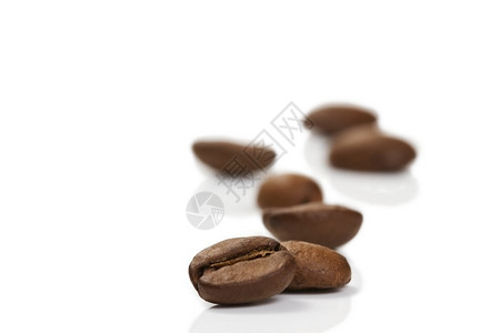 咖啡豆静物背景图片