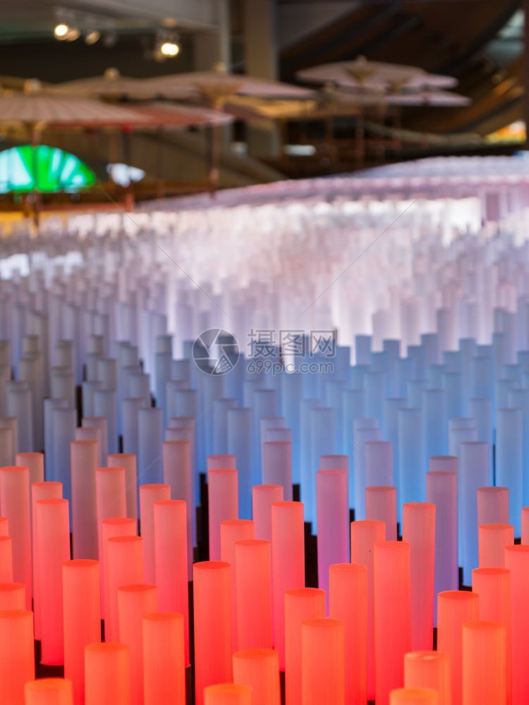 2015年米兰展览会的灯光安装希望之馆意大利展示里面图片