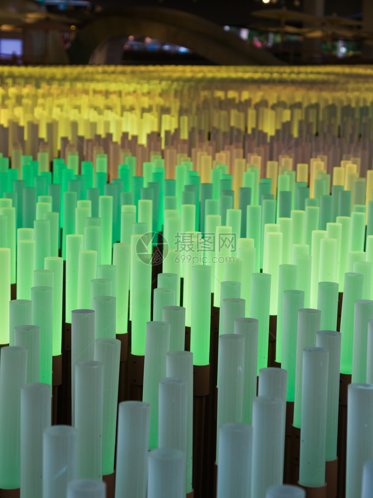 吸引力2015年米兰展览会的灯光安装希望之馆欧洲的图片