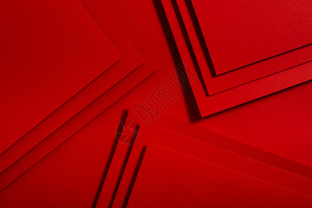 生活条纹抽象的红纸材料设计几何单色形状壁纸设计背景背景图片