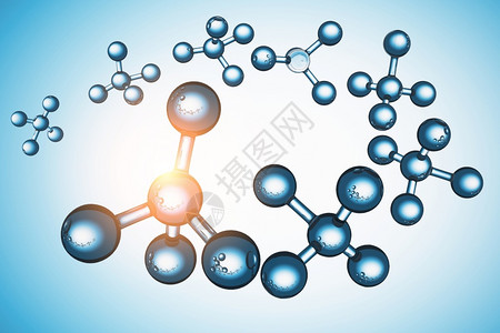 化学蓝色的基因具有X染色体的抽象背景DNA分子具有背景图片
