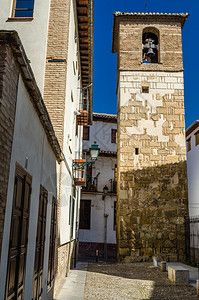 宗教的建筑学镇格拉纳达教堂西班牙南部安达卢西亚的宗教建筑图片