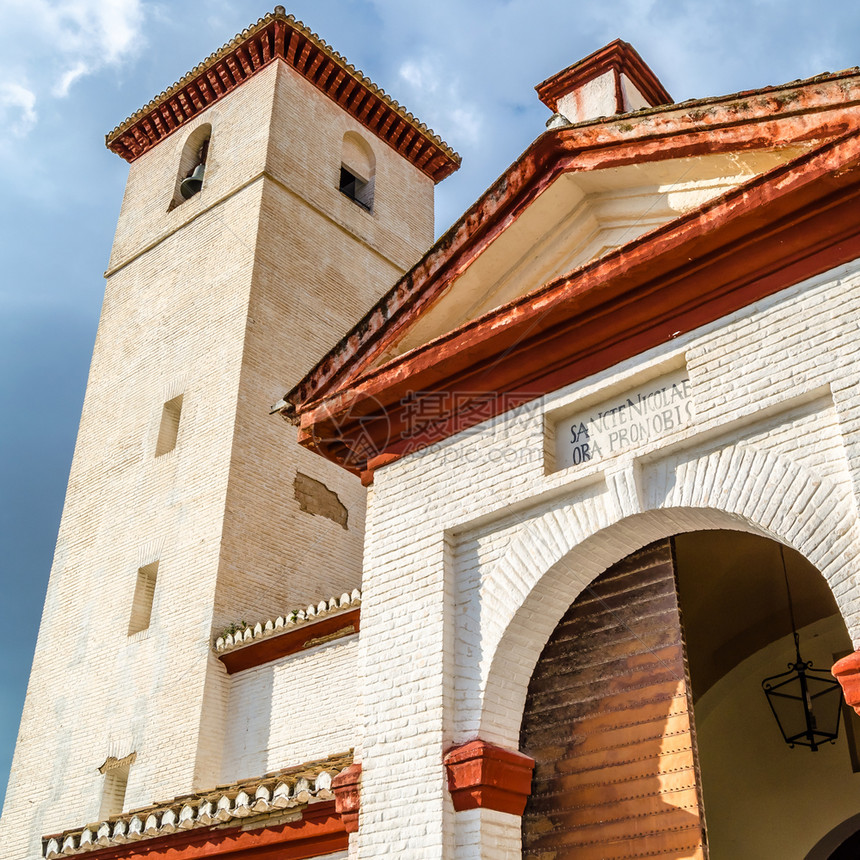 旅行建筑学地标格拉纳达教堂西班牙南部安达卢西亚的宗教建筑图片