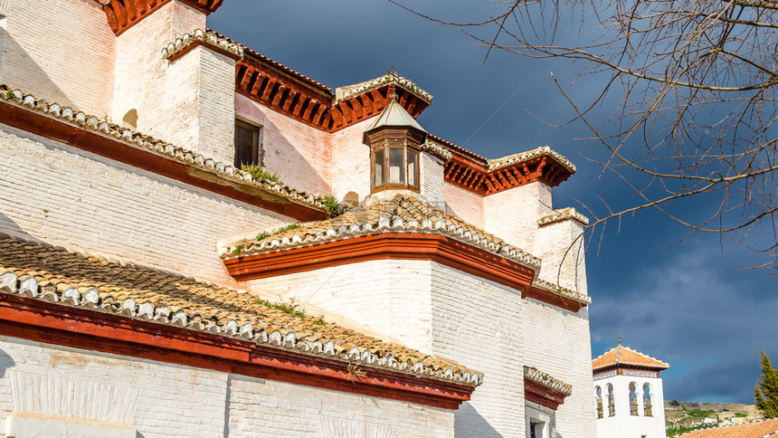 格拉纳达教堂西班牙南部安达卢西亚的宗教建筑欧洲造崇拜图片