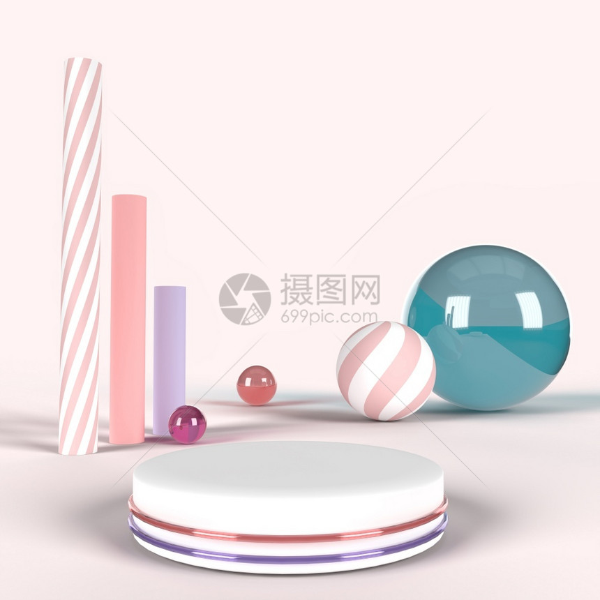 商业最小的现代显示式3d背景的抽象几何形状介绍图片